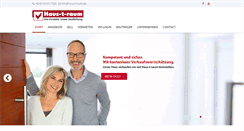 Desktop Screenshot of haus-t-raum.de